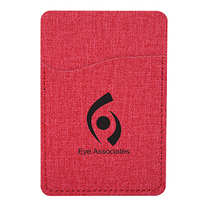 CU9450-C
	-CITY FRONT PHONE WALLET
	-Heathered Red (Clearance Minimum 150 Units)